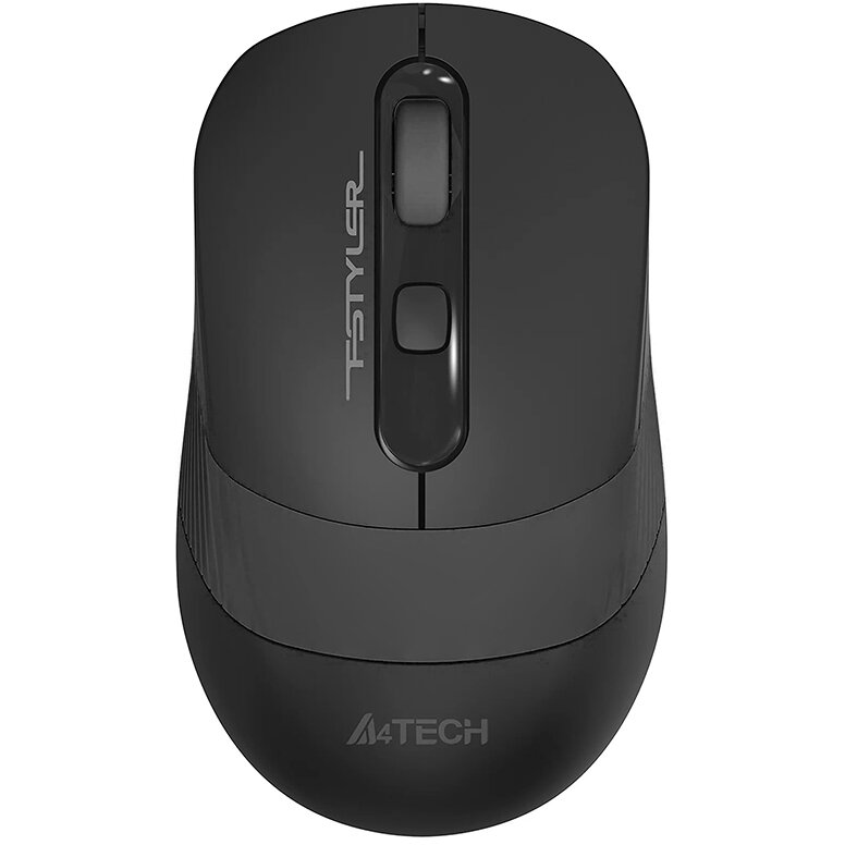 Mouse Optic A4-FG10G Wireless 2.4GHz 2000DPI Negru/Gri