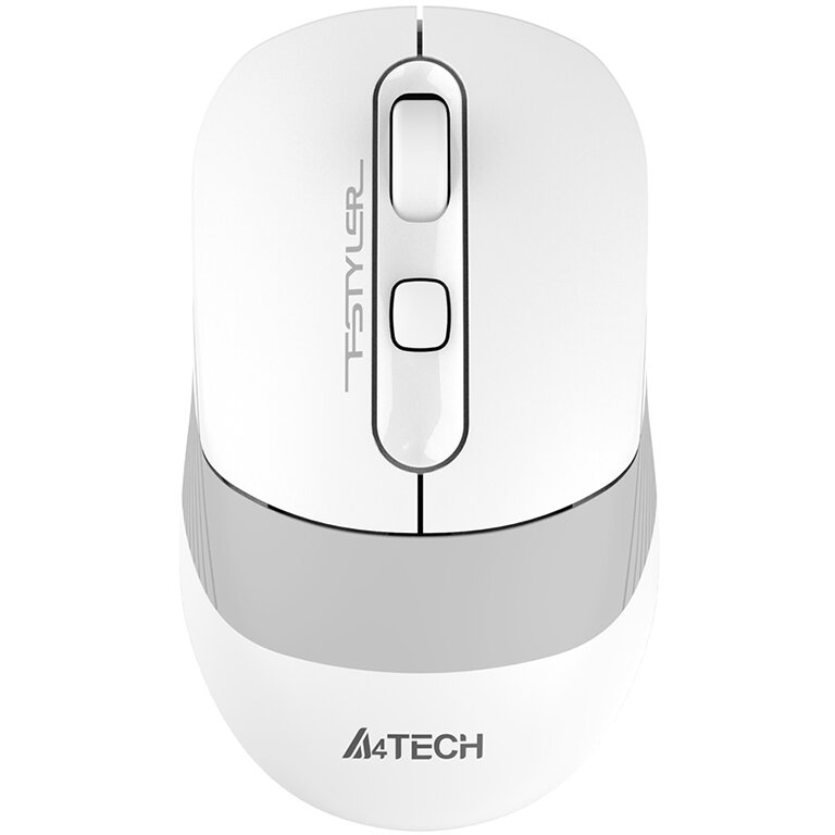 Mouse Optic FG10 Wireless 2000DPI Alb/Gri