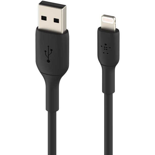 Cablu Date/Incarcare Lightning USB-A 0.15m Negru