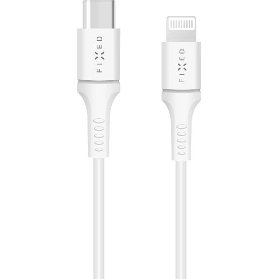 Cablu Date/Incarcare USB-C Lightning 1m Alb