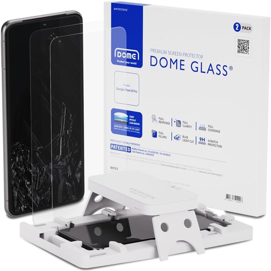 Folie protectie Dome compatibil cu Google Pixel 8 Pro Clear