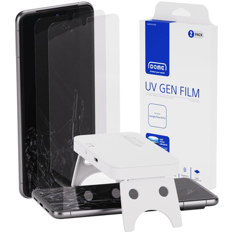 Folie protectie Dome UV Gen FIlm compatibil cu Google Pixel 8 Pro Clear