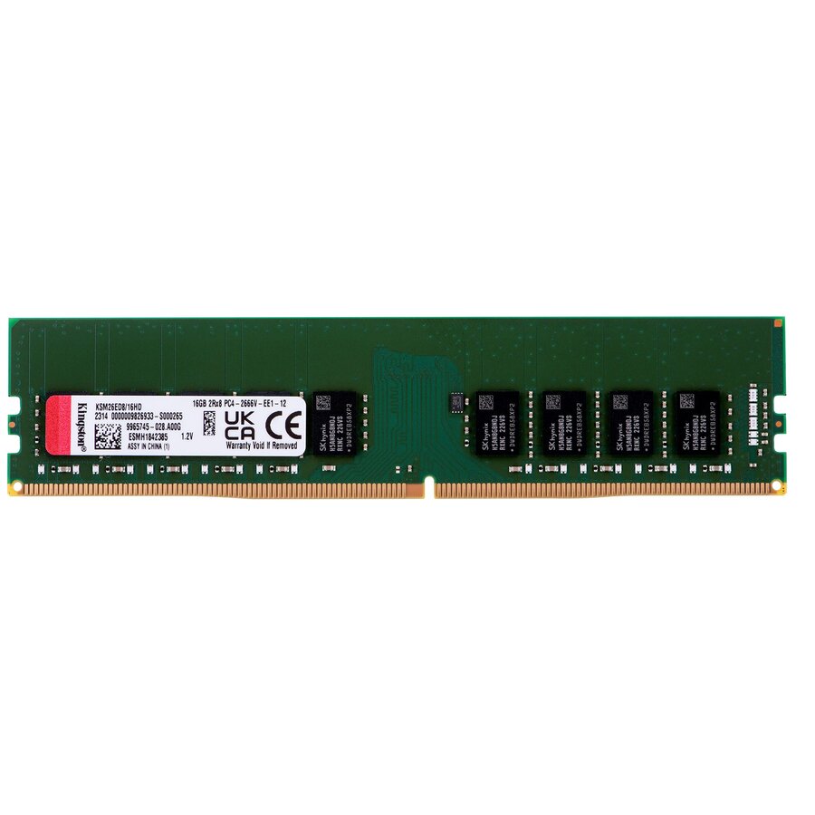 Memorie UDIMM ECC 16GB DDR4 2666MHz