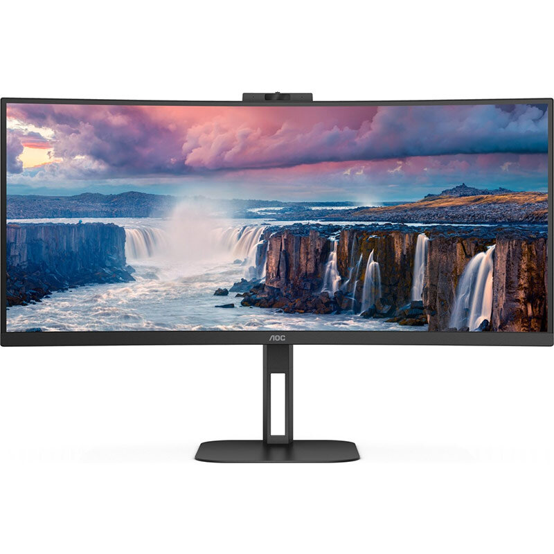 Monitor LED Curbat CU34V5CW 34 inch WUQHD VA 4ms 100Hz Black