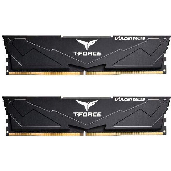 Memorie T-Force Vulcan Black 32GB (2x16GB) DDR5 6000MHz CL38 Dual Channel Kit