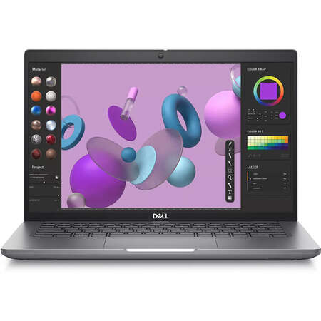 Laptop Dell Precision 3480 14 inch FHD Intel Core i7-1370P 32GB DDR5 512GB SSD nVidia RTX A500 4GB Windows 11 Pro 3Yr BOS Grey