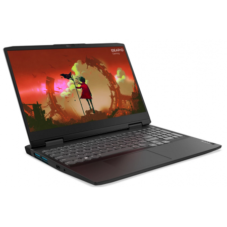 Laptop Lenovo IdeaPad 3 FHD 15.6 inch AMD Ryzen 7 7735HS 16GB 512GB SSD RTX 3050 Free Dos Shadow Black