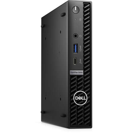 Sistem desktop Dell OptiPlex 5000 MFF Intel Core i5-12500T 16GB DDR4 512GB SSD Linux 3Yr ProS NBD Black