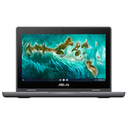 Laptop 2in1 ASUS ChromeBook Flip HD 11.6 inch Intel Pentium Silver N6000 8GB 64GB eMMC Chrome OS Dark Grey