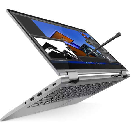 Laptop Lenovo ThinkBook 14s Yoga G3 IRU 14 inch FHD Touch Intel Core i5-1335U 16GB DDR4 512GB SSD Windows 11 Pro Mineral Grey