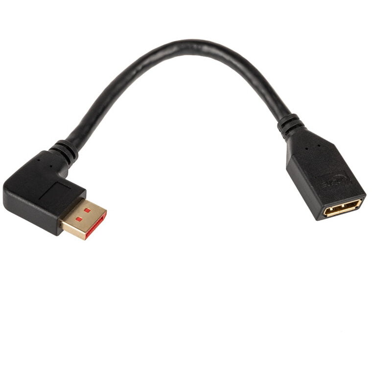 Adaptor InLine DisplayPort 8K4K 15cm Negru