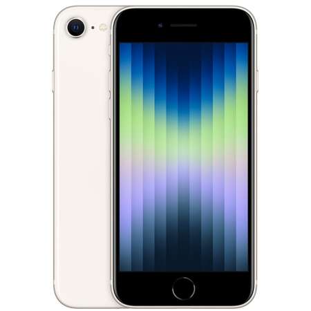Telefon Mobil Apple iPhone SE 11.9cm 4.7inch Dual SIM iOS 15 5G 64GB Alb