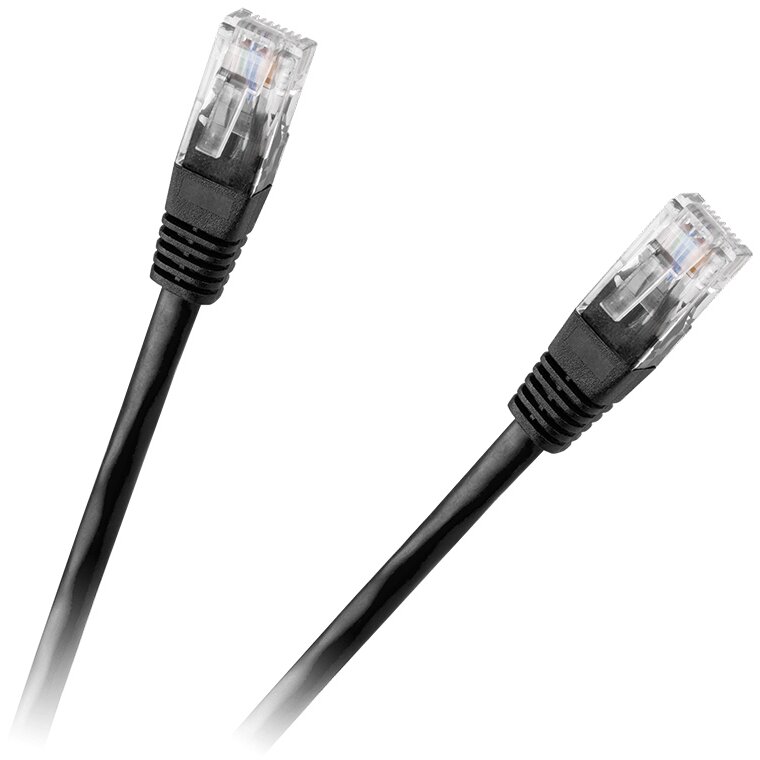 Patchcord UTP Cat6 20m Black