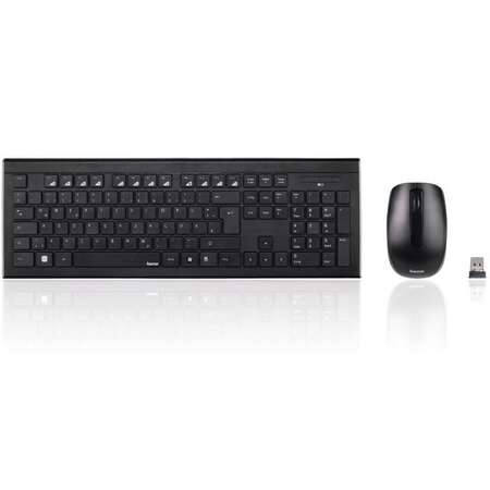 Kit Hama Tastatura Mouse Negru
