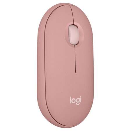 Kit Logitech Tastatura Mouse  Pebble 2 Combo Roz