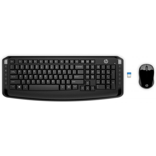 Kit Tastatura Mouse Wireless  300 PL Negru