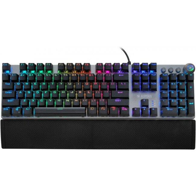 Tastatura  Mecanica Aurora K-4 Gaming  KRGD Red Switch Negru