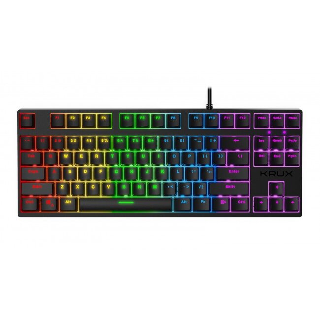 Tastatura  Mecanica Atax RGB Outemu Blue TKL Negru