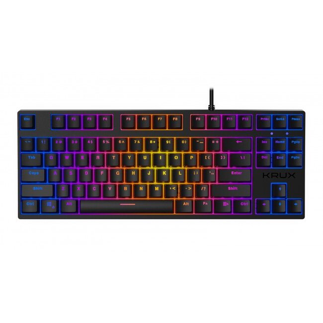 Tastatura  Mecanica Atax PRO RGB Outemu Brown TKL Negru