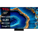 MiniLed 50C805 126cm Smart Google TV 4K Ultra HD 100hz Clasa G (Model 2023) Negru