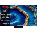 Televizor TCL 65C805 164cm Smart Google TV 4K Ultra HD 100hz Clasa G Negru