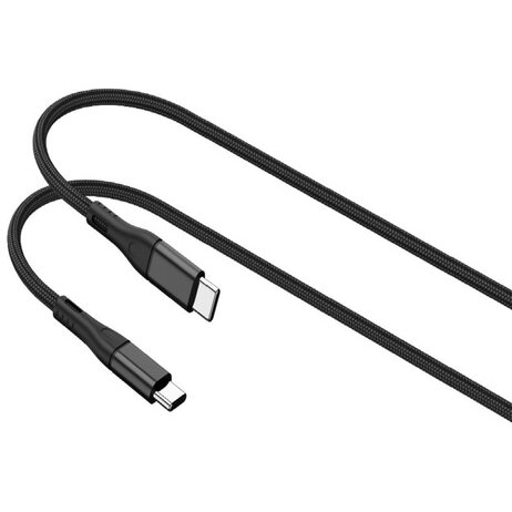 Cablu Type-C la Type-C LEMCTYC100WN 100W 1.2m Negru