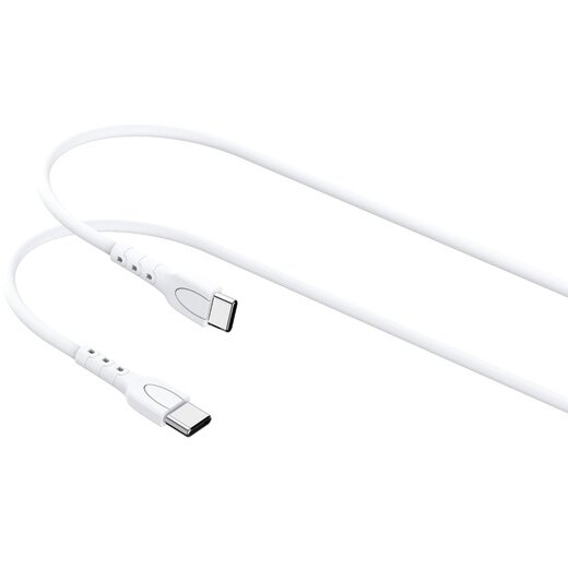 Cablu Fast Charge Type-C la Type-C LEMCTYCTYC2A  1.2m Alb