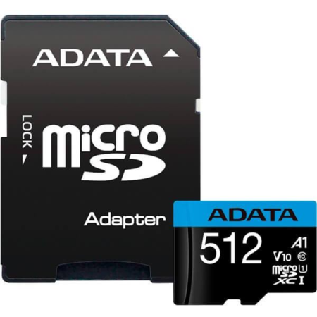 Card ADATA 512GB AUSDX512GUICL10A1-RA1 Clasa 10