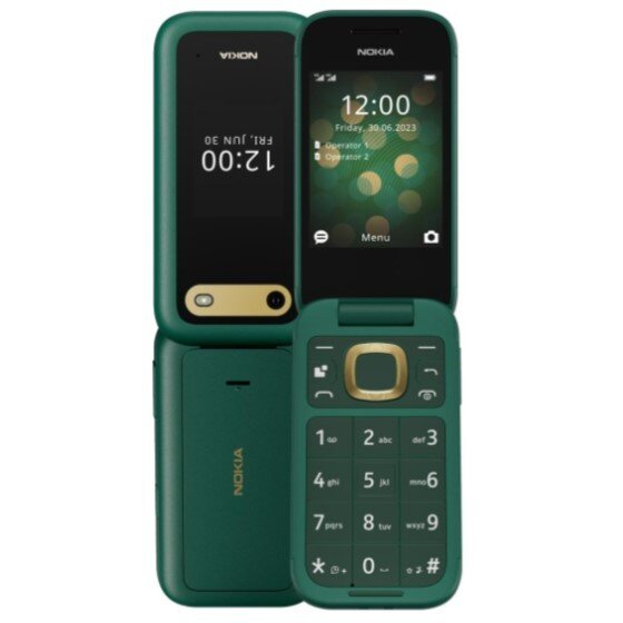 Telefon 2660 Flip 4G Dual Sim + Docking Station  Verde