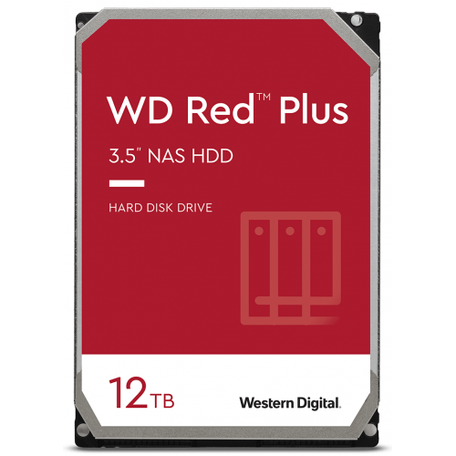 HDD WD120EFBX Red Plus NAS SATA3 256MB 3.5inch 12TB Rosu