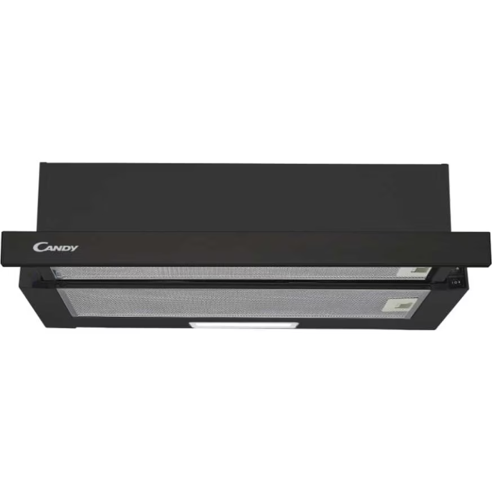 Hota CBT625/2B/1 332m3/h 2 Trepte De Viteza Iluminare Led 2 Filtre Clasa B 60cm Negru