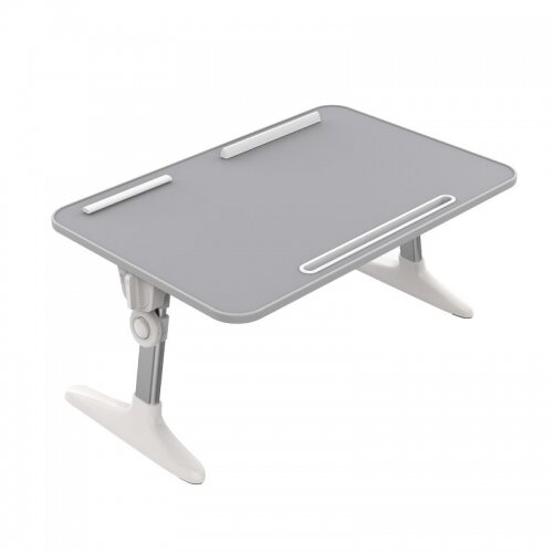 Stand  Laptop LRZ-64   Universal Metal Piele Ecologica Gri