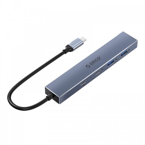 Hub USB DHY-2U2C   2x USB 3.2 Gen2  2x USB-C  Gri