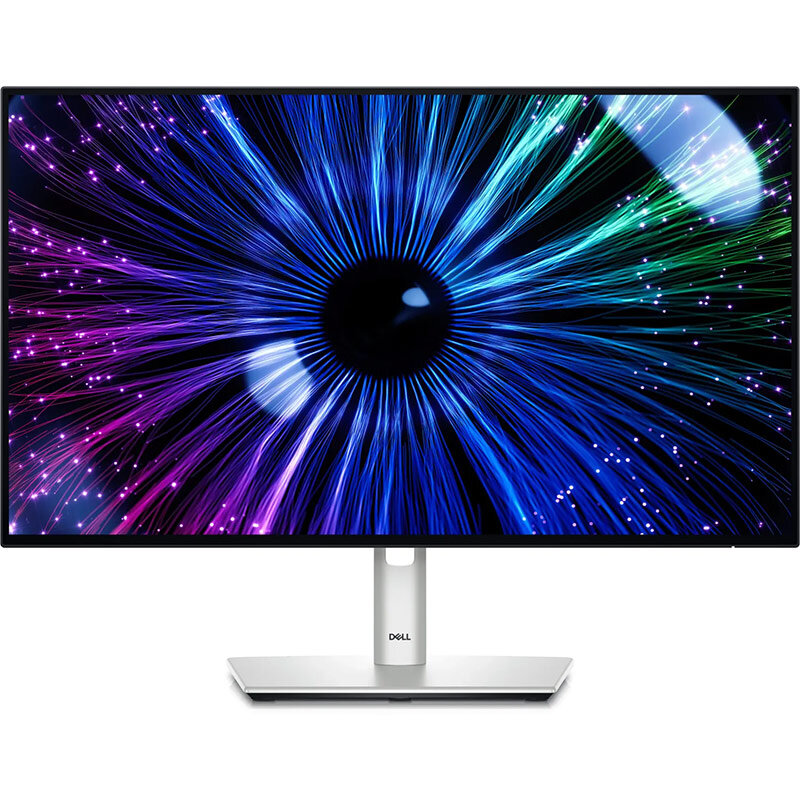 Monitor UltraSharp U2424HE 23.8 inch FHD IPS 5ms 120Hz Silver