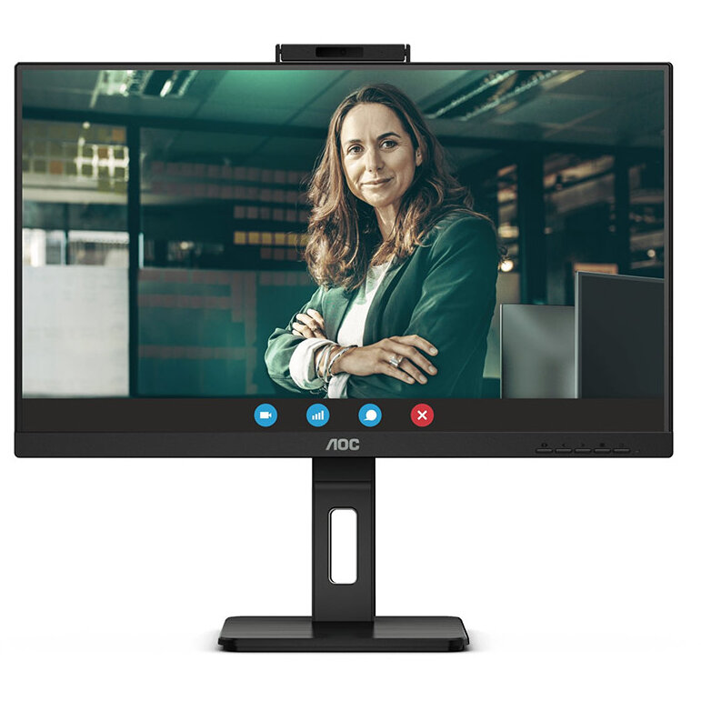 Monitor LED 24P3QW 23.8 inch FHD IPS 4ms 75Hz Black