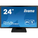 Monitor LED Touch Iiyama ProLite T2452MSC-B1 23.8 inch FHD IPS 14ms 60Hz Black