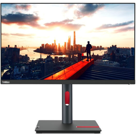 Monitor LED ThinkVision P24h-30 23.8 inch QHD IPS 4ms 60Hz Black