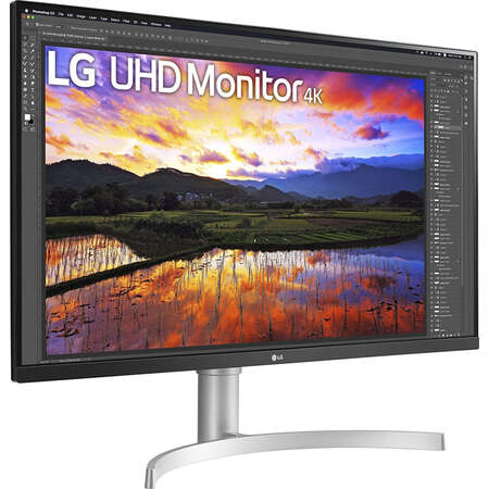 Monitor LED LG 32UN650P-W 31.5 inch UHD IPS 5ms 60Hz White