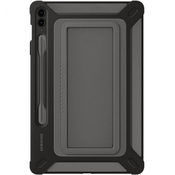 Husa Samsung Outdoor Cover Galaxy Tab S9 FE Plus Negru — imaginea 2