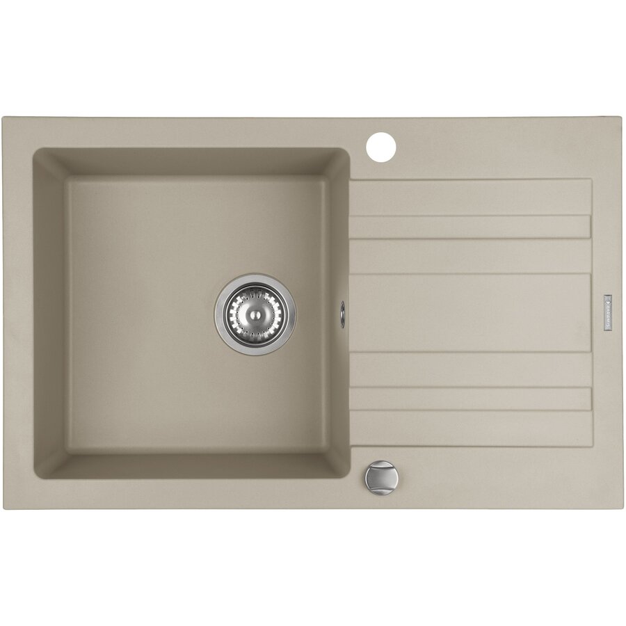 Chiuveta Bucatarie NAXOS 79x50 1B 1D Beige