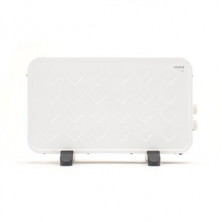 Convector Perete/Podea Termostat Reglabil 2 Trepte Incalzire Termostat Siguranta Turbo Fan Alb