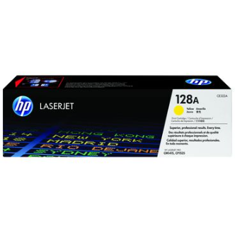 Toner 128A   Original LaserJet  CE322A Galben