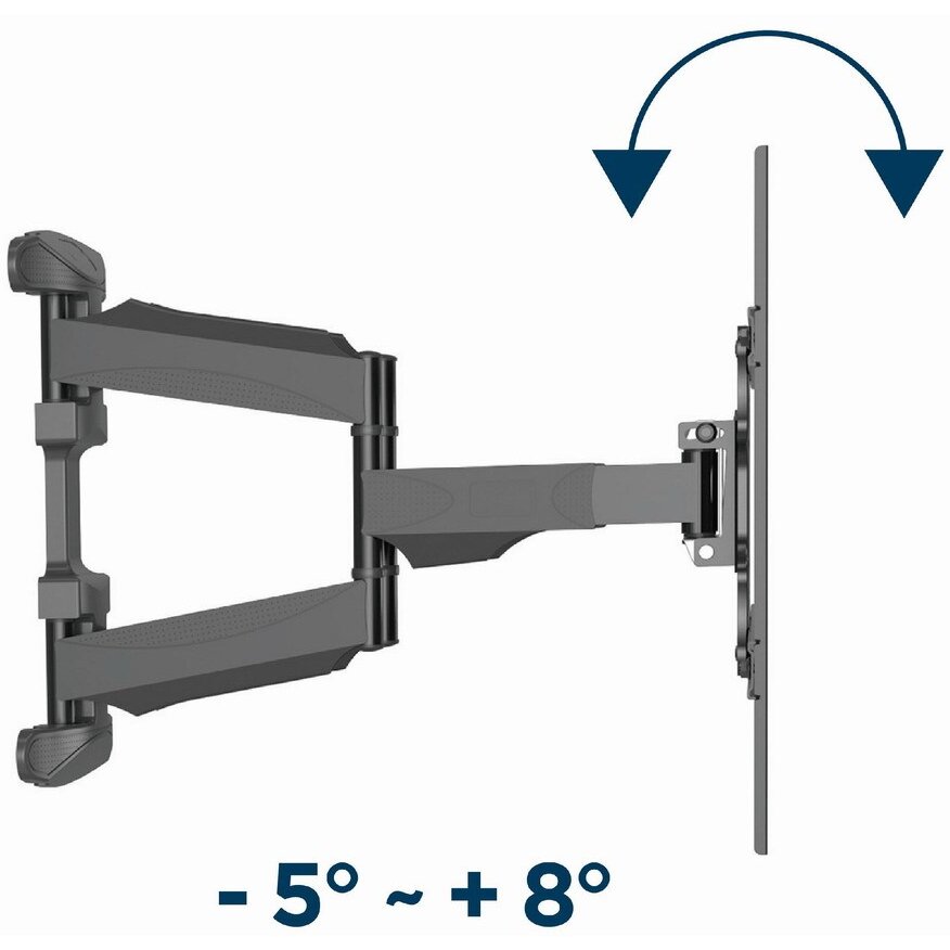 Suport TV Gembird WM-75ST-01 Full Motion 32-75inch 45kg — imaginea 3
