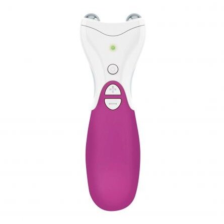 Aparat Masaj Facial Gat/Barbie 3 Programe Functie Ems Lifting Selectie Intensitate Baterie 9V Alb/Mo