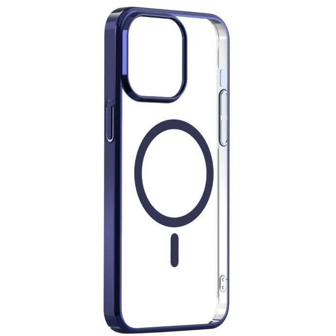 Husa Devia Glimmer Series Magnetic pentru iPhone 15 Pro Max Albastru — imaginea 2