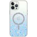 Shiny Series Original Design Magnetic pentru iPhone 15 Pro Max Transparent / Albastru