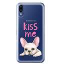 Silicon Art Pug Kiss pentru Samsung Galaxy M10