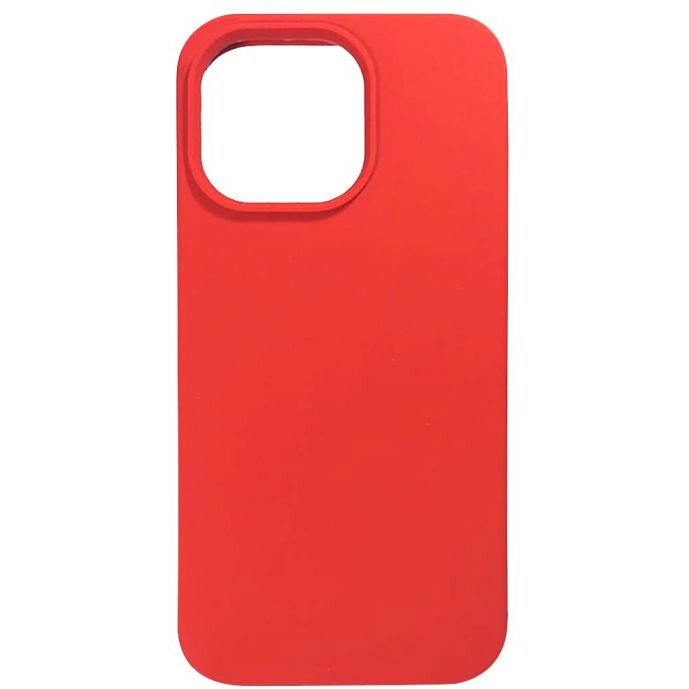 Husa Lemontti Liquid Silicon MagCharge pentru iPhone 14 Pro Max Roșu