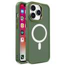 Color Matte MagSafe pentru iPhone 15 Pro Verde