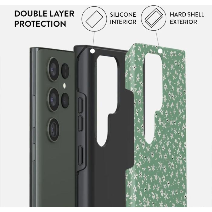 Husa Burga Dual Layer Lush Meadows pentru Samsung Galaxy S23 Ultra — imaginea 3